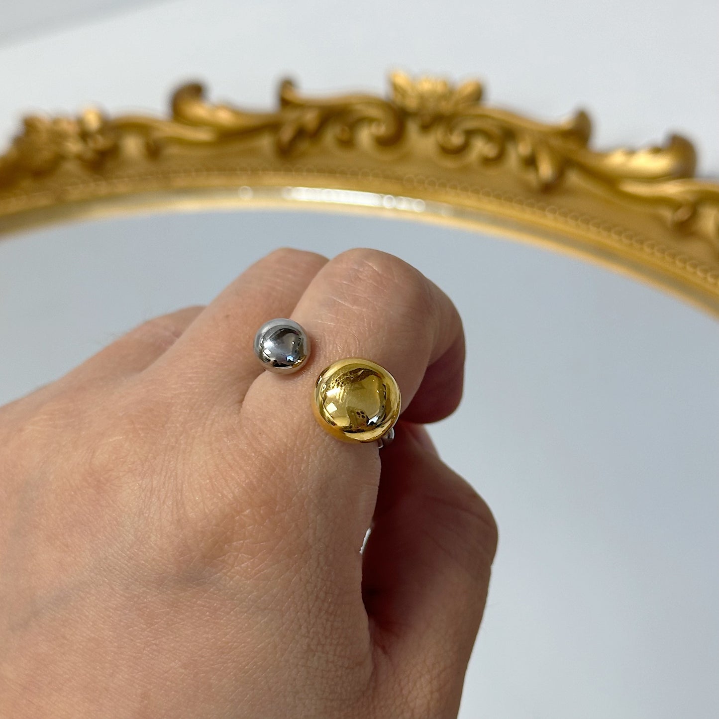 Alia two tone ring
