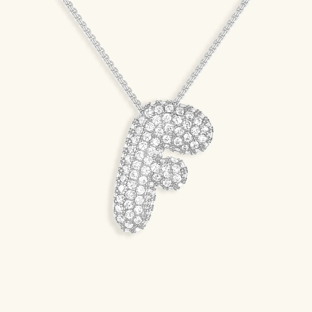 Hailey big letter SILVER