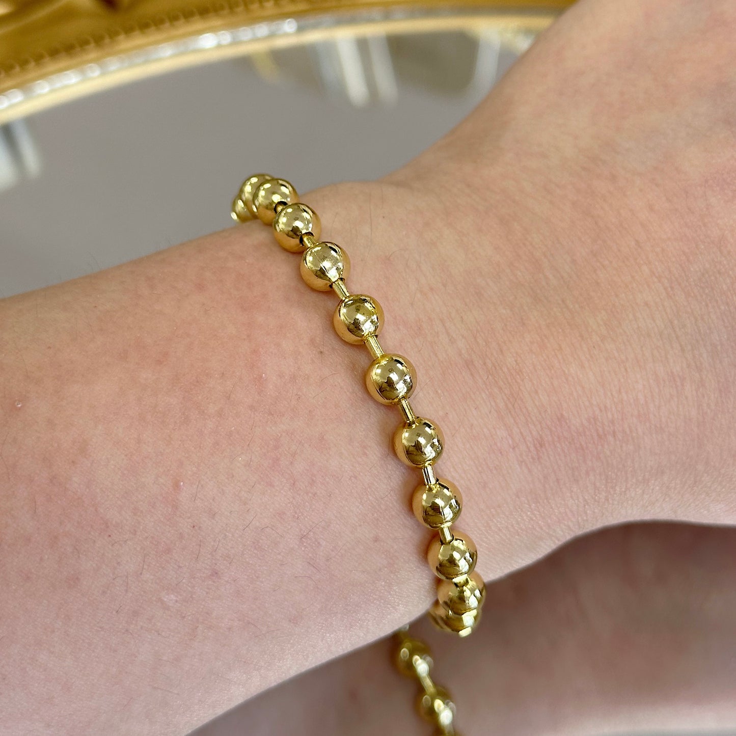 Monet gold bracelet