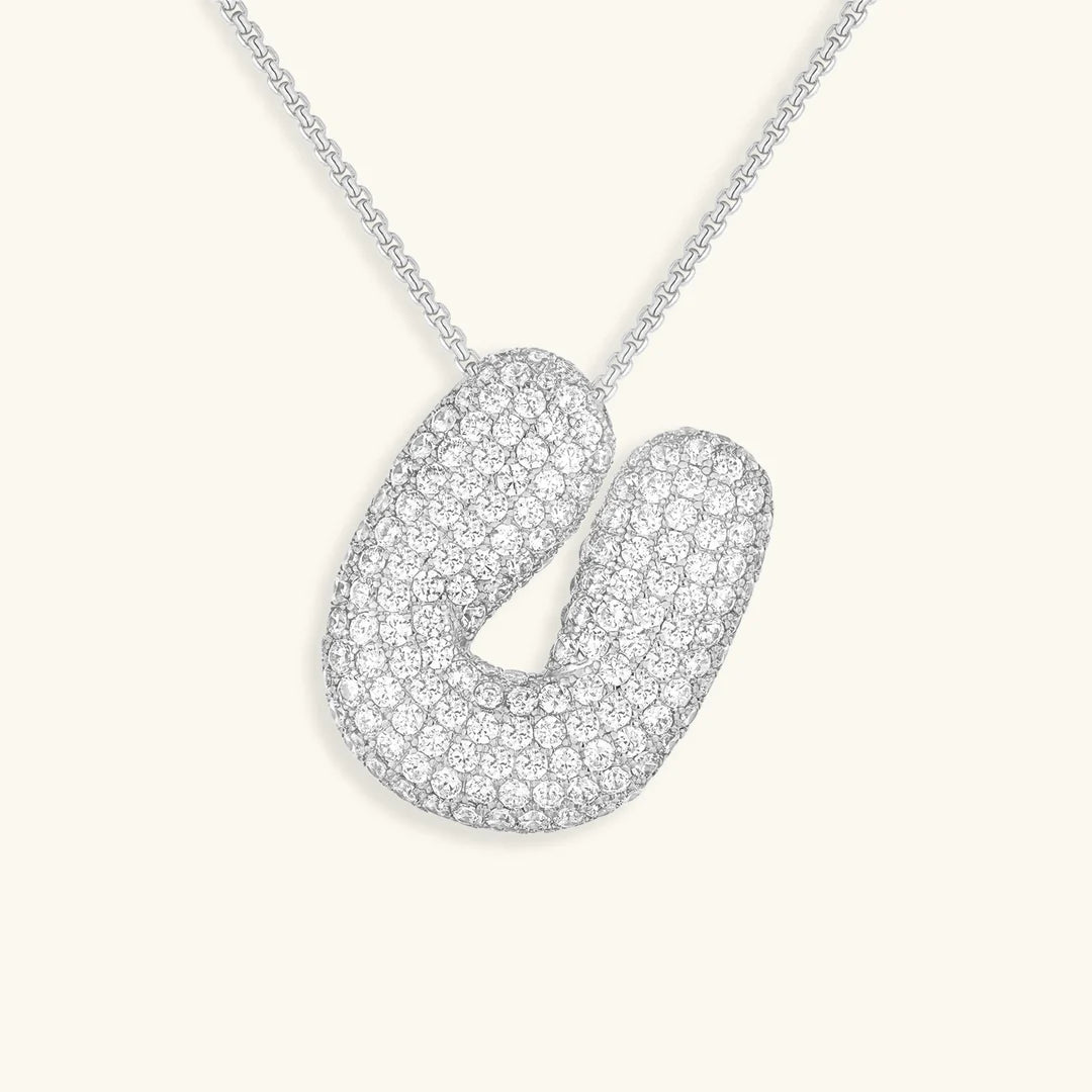 Hailey big letter SILVER