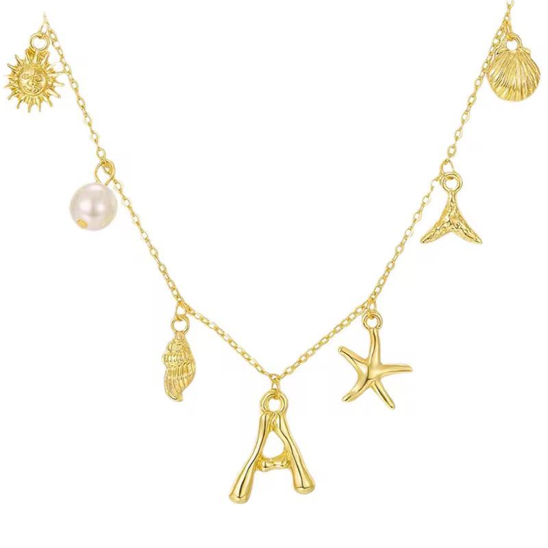 Hannah’s charm necklace