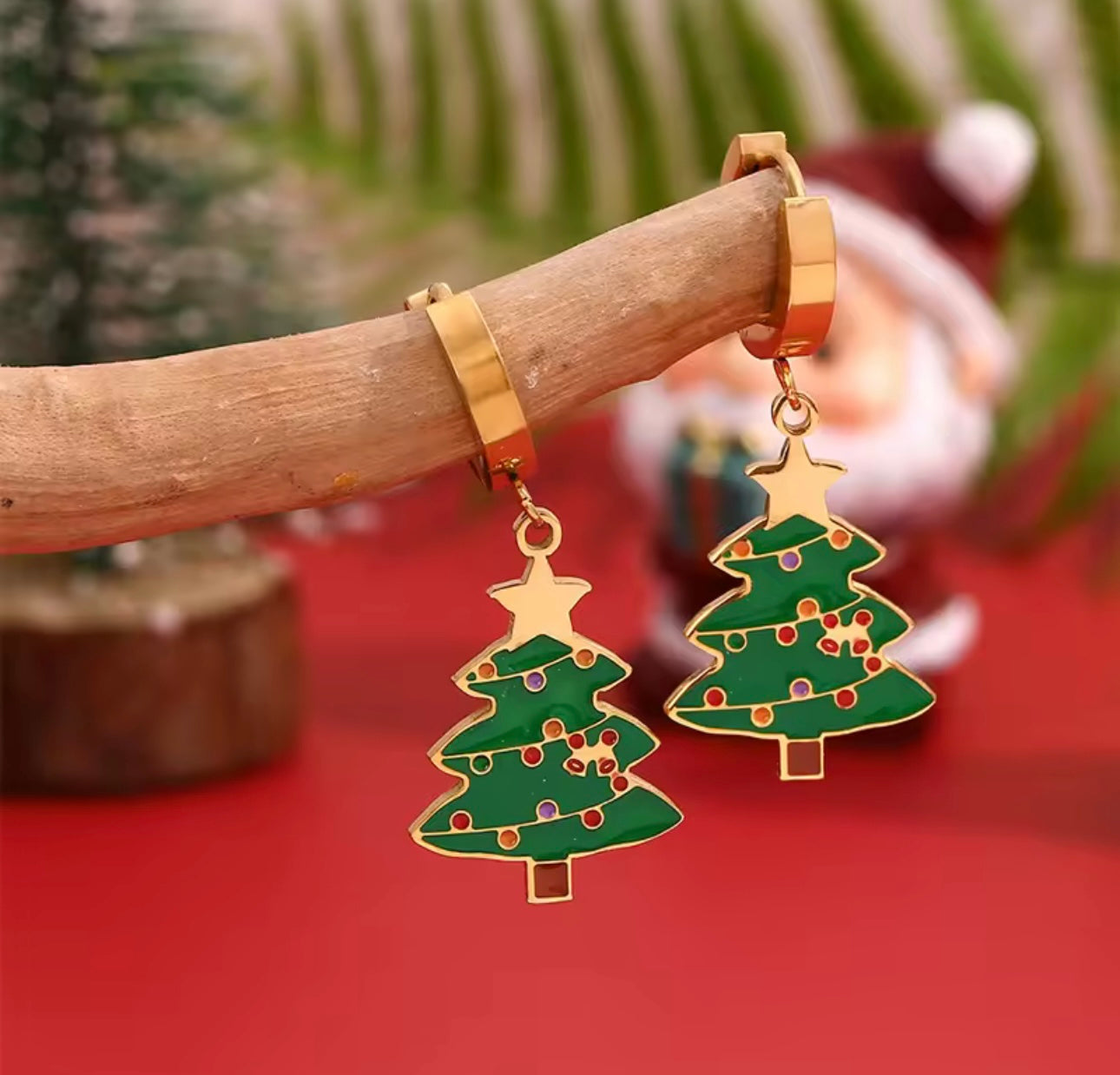 Christmas tree Earrings