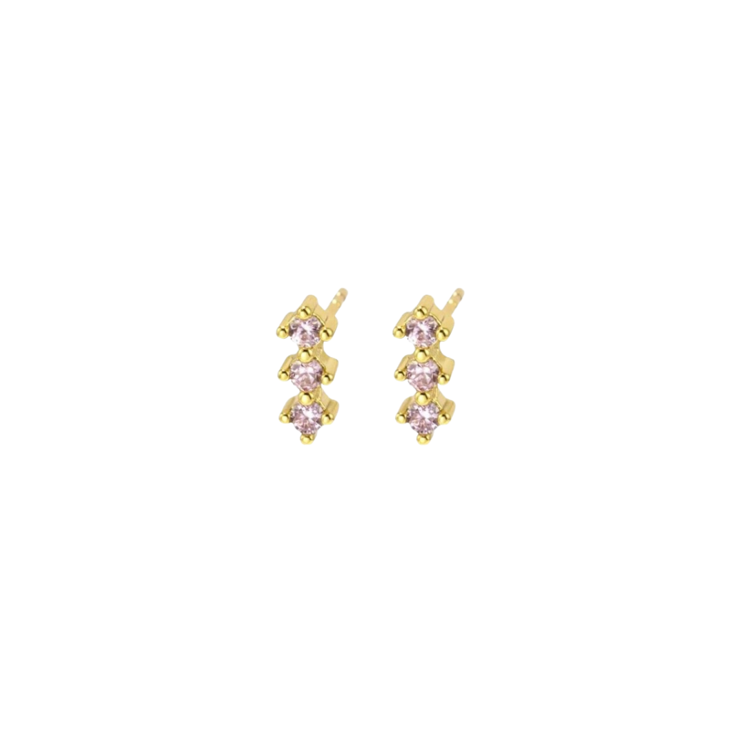 Elixir in pink earrings