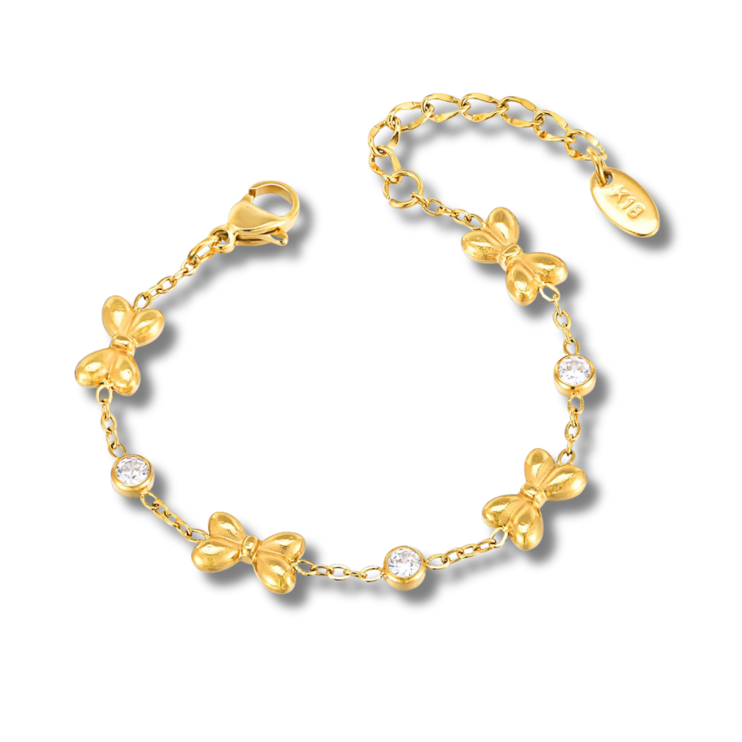 Bow Belle bracelet (girls bracelet)
