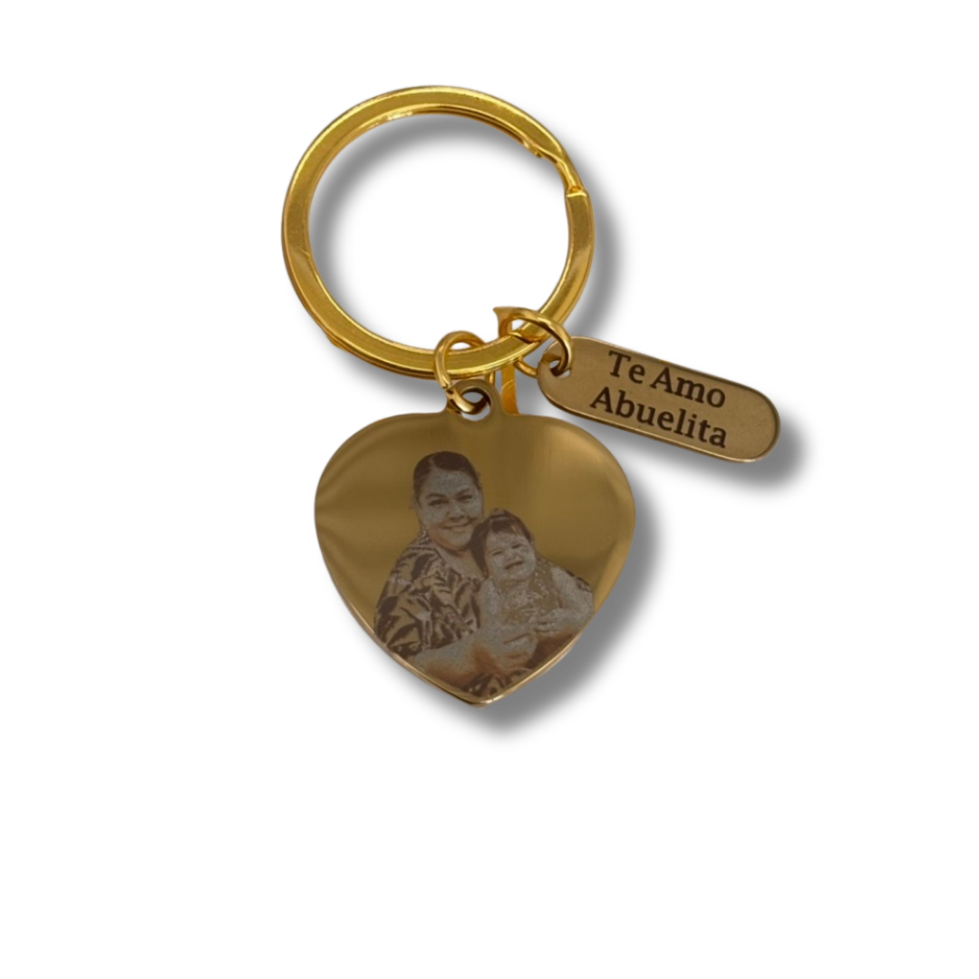 Heart keychain