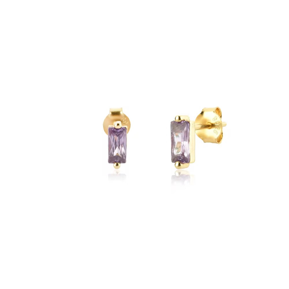 Liliac zirconia studs