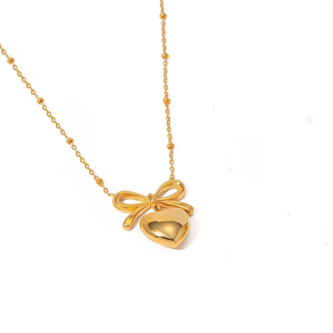 Loved Bow necklace