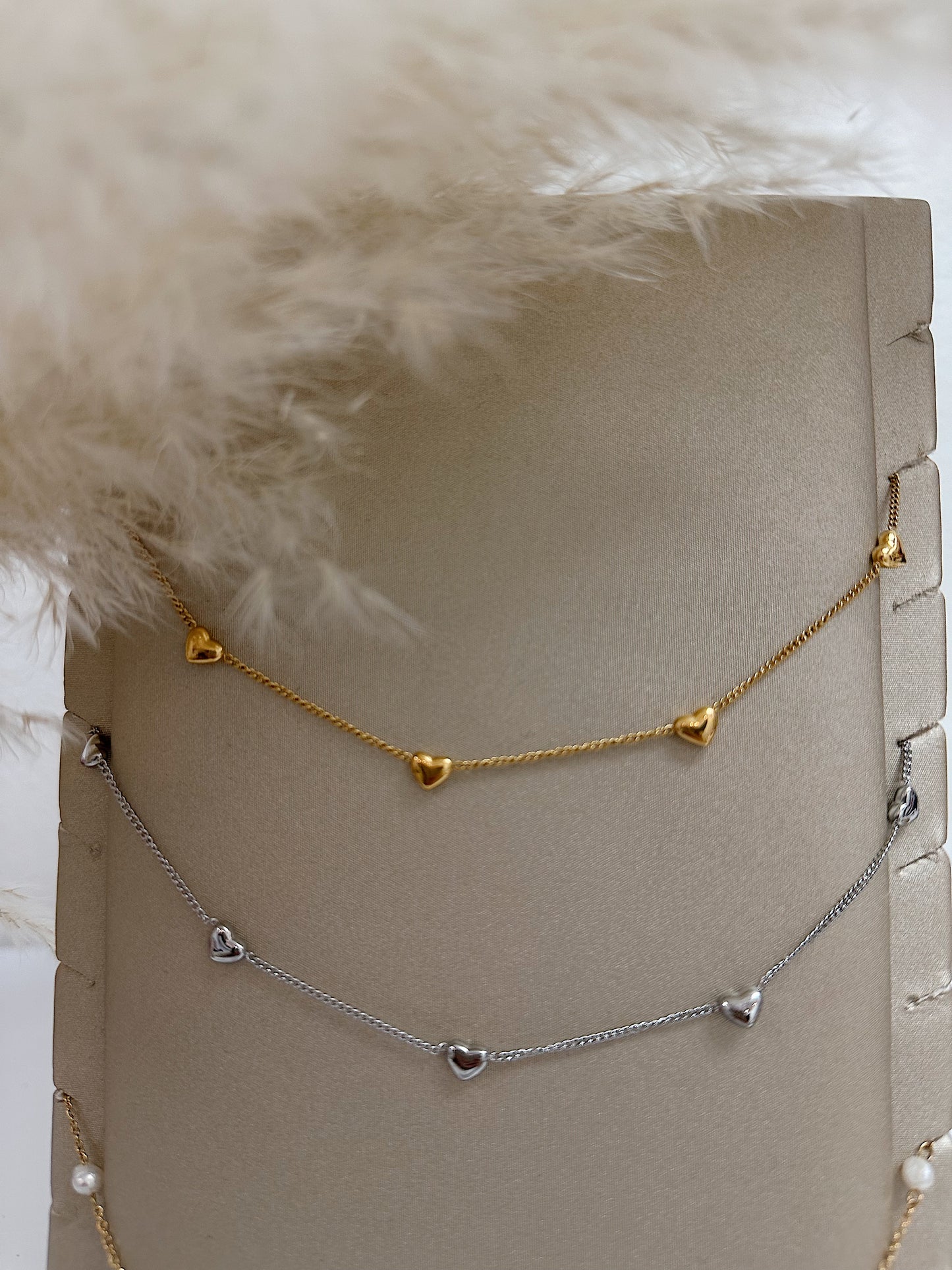Multiple hearts Necklace