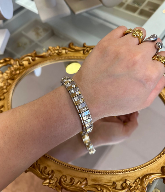 Tara two tone Bracelet