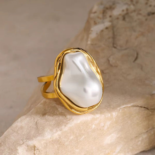Vintage pearl ring