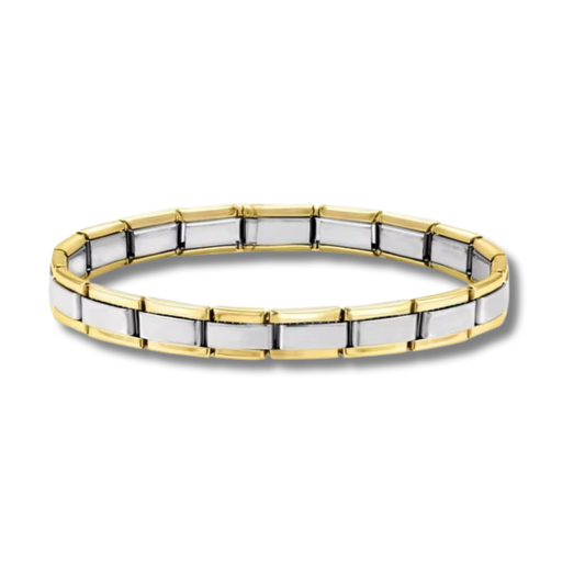 Mini Italian Bi-color Bracelet