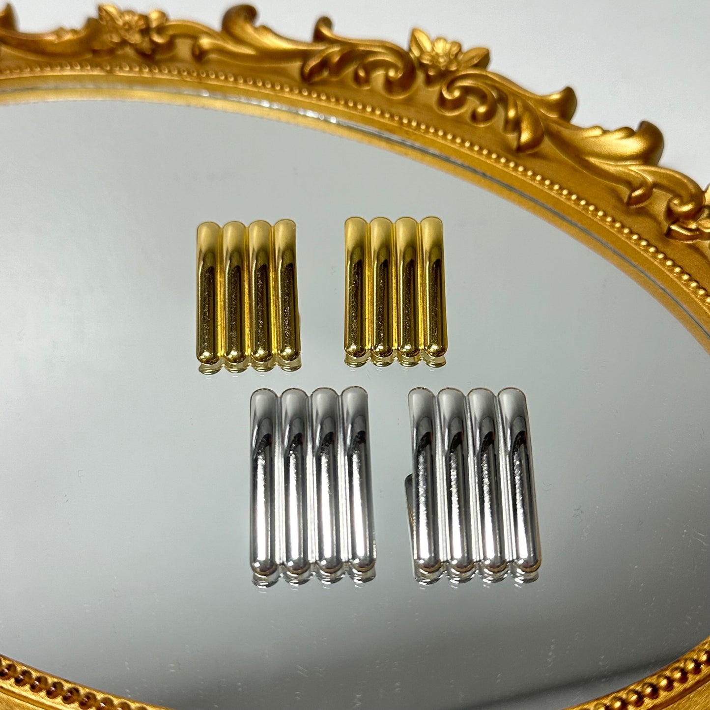 Line statement earrings