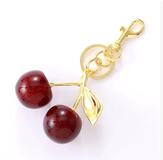 Cherry Bag charm