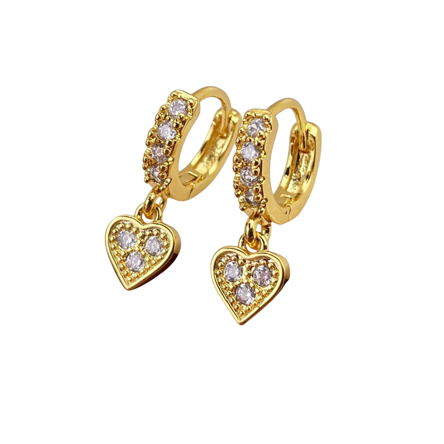 Love drip earrings
