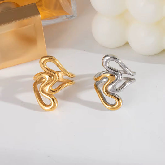 Bicolor Roxy Ring