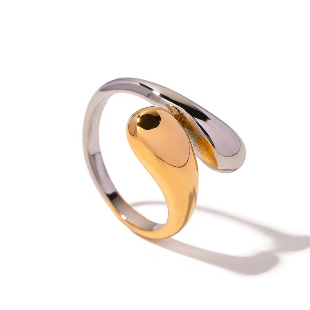 Antalya two tone adjustable ring