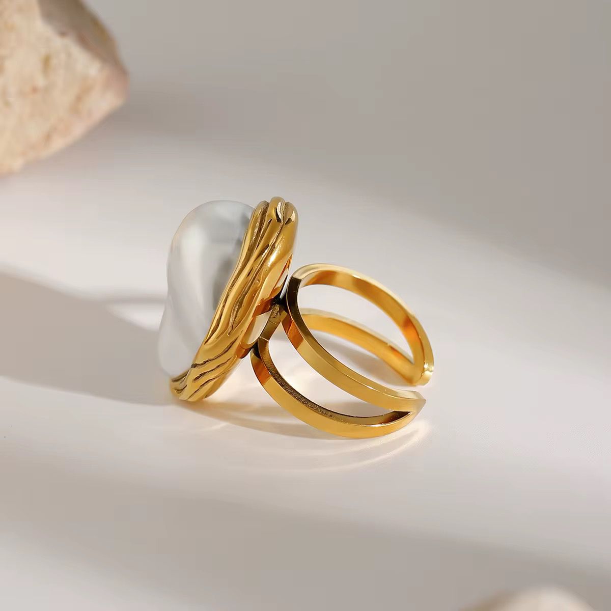 Vintage pearl ring