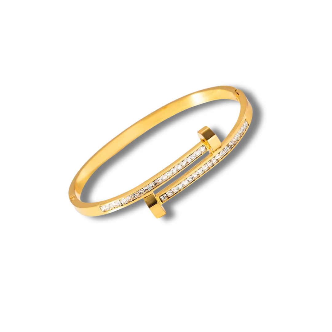 Nail zirconia bracelet