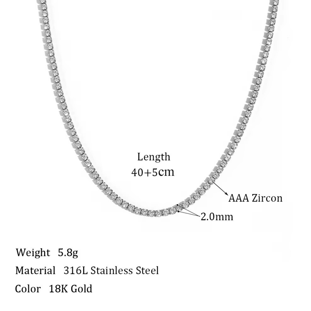 Tyler Tennis Necklace