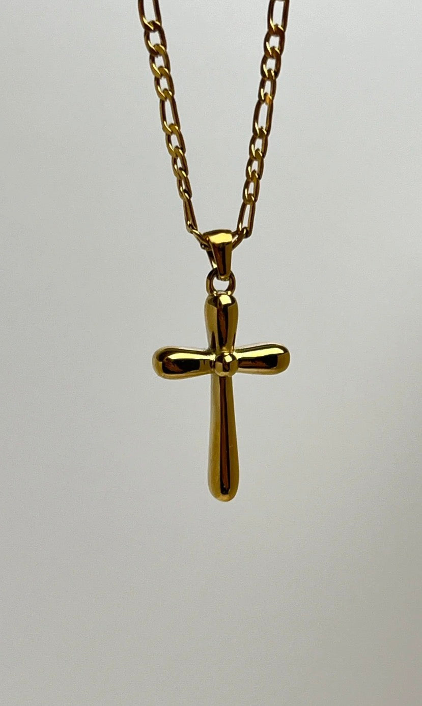 bold cross necklace