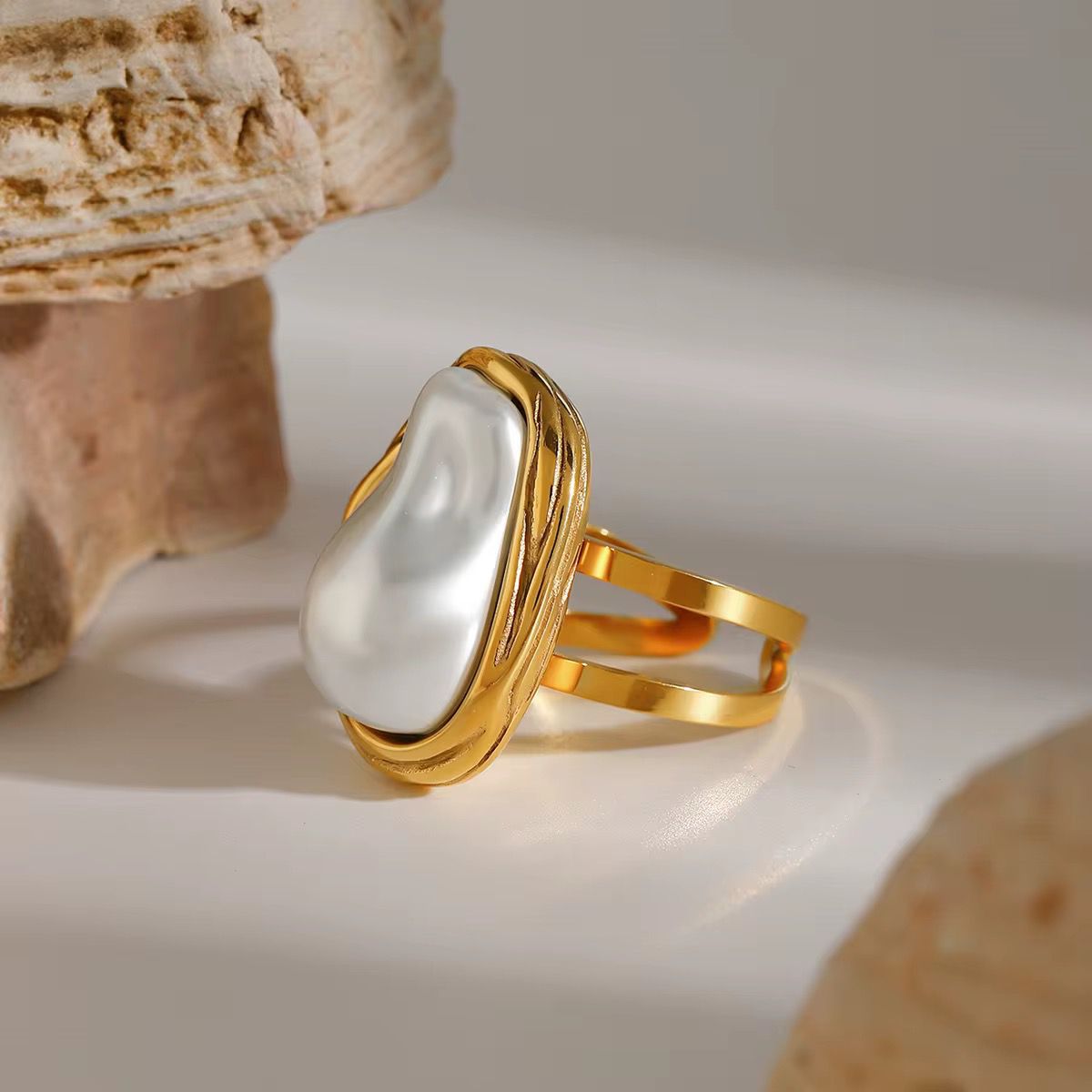 Vintage pearl ring