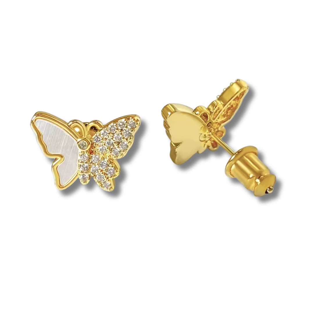 Bella butterfly studs