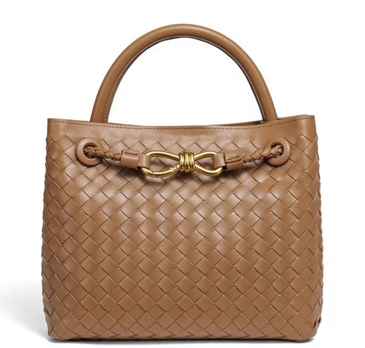 Woven tote bag kiara large