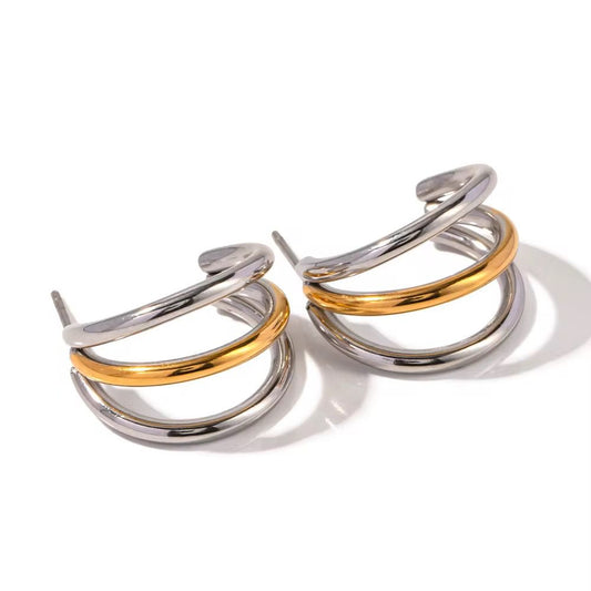 Bicolor Kayli earring