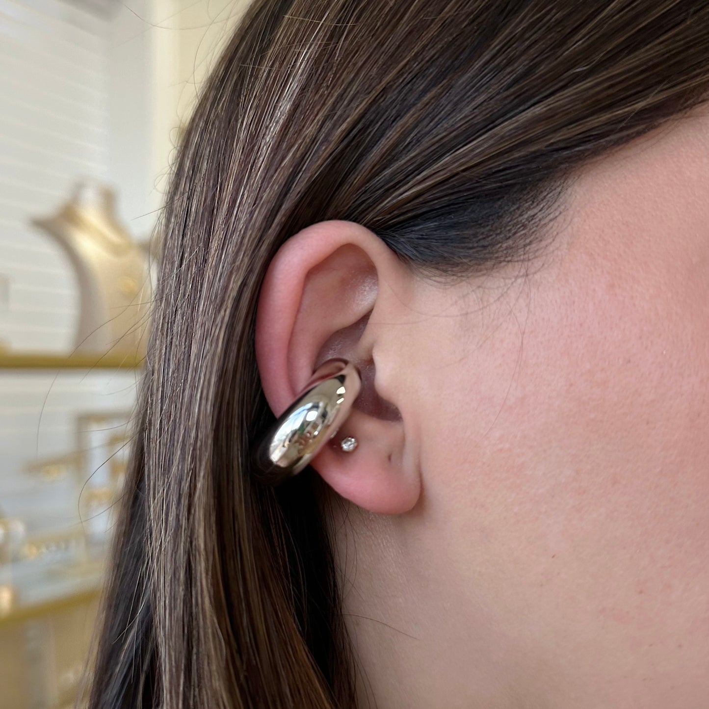 Lisa Gold or Silver Earcuff