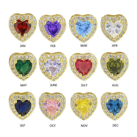 Gold Birthstone necklace