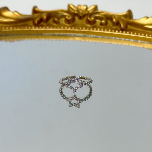 silver star ring