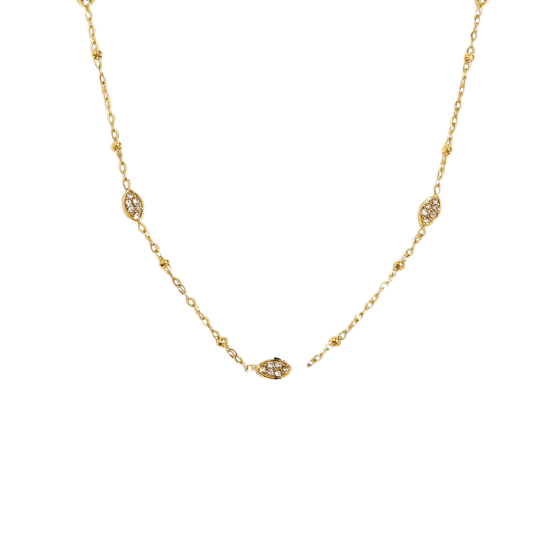 The minimal shine necklace