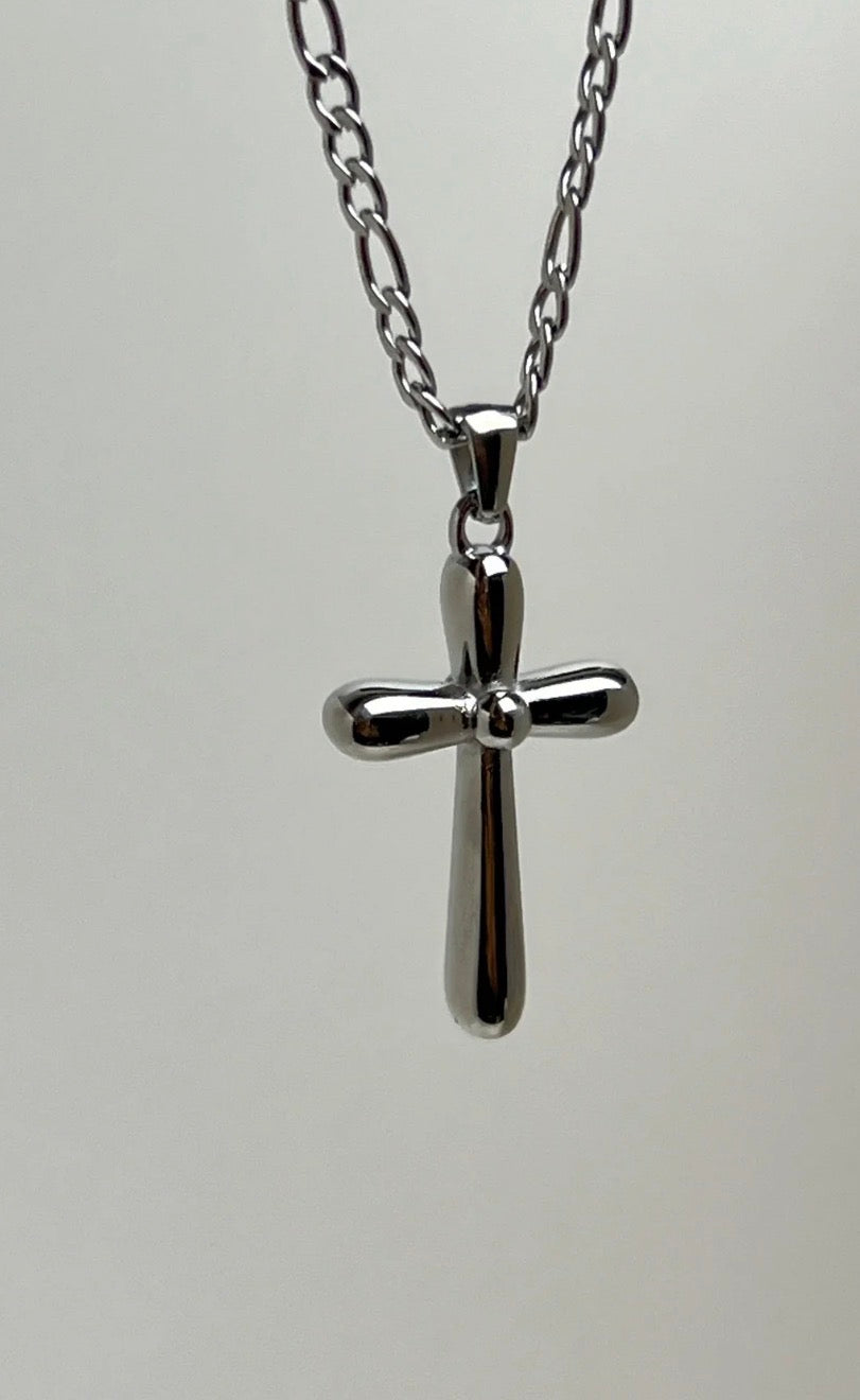 bold cross necklace