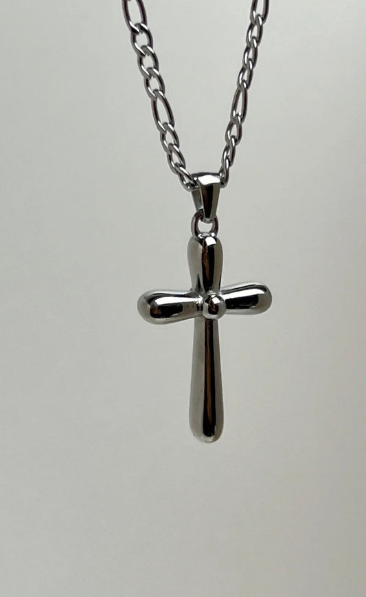 bold cross necklace
