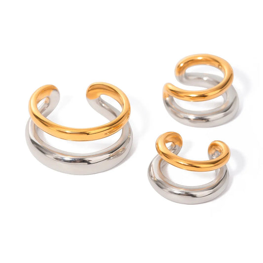 Bicolor Earcuff