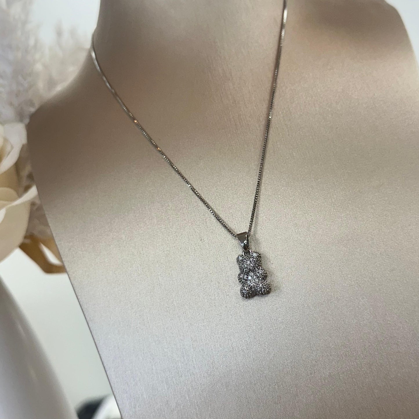 Teddy in Silver