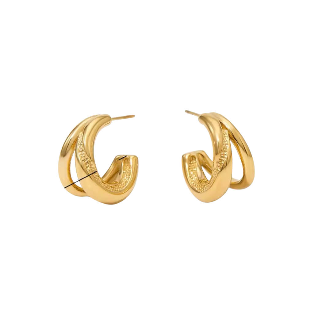 Golden Echo earrings