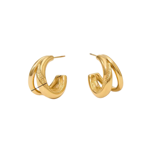 Golden Echo earrings