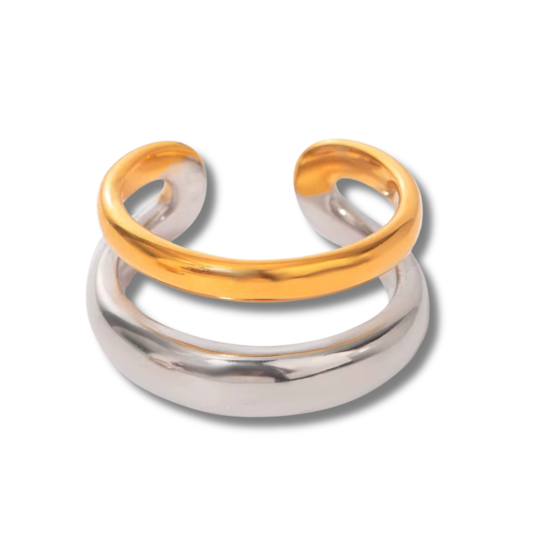 Isabella Two tone ring