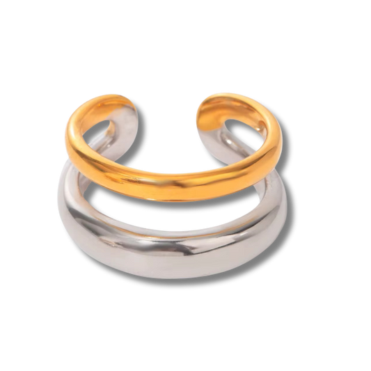 Isabella Two tone ring