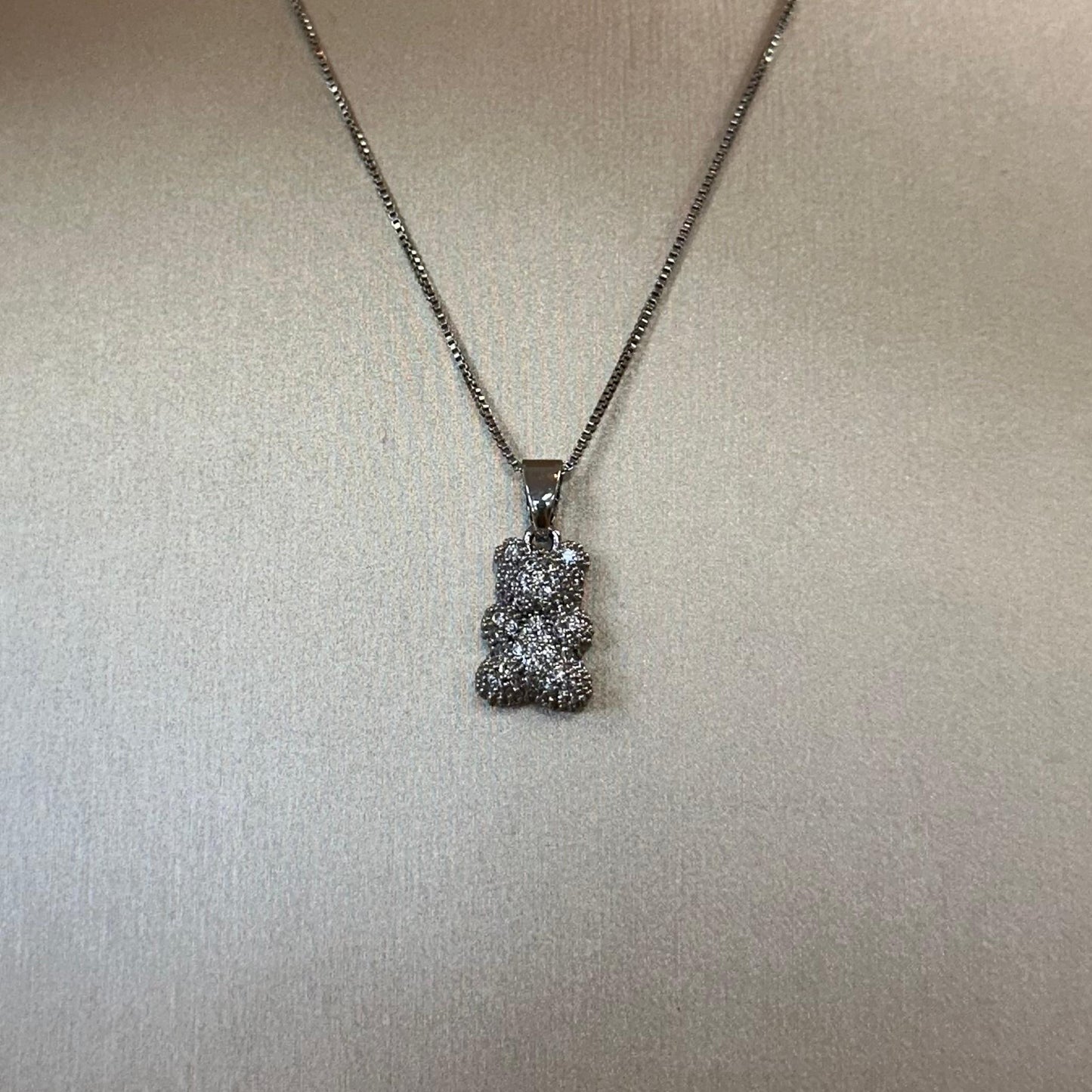 Teddy in Silver