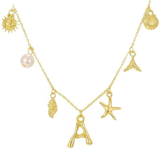 Hannah’s charm necklace