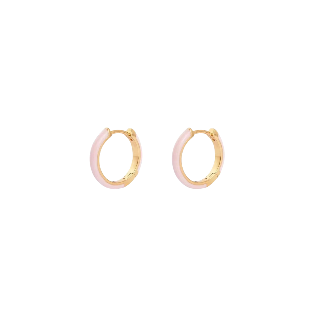 Pink whisper earrings
