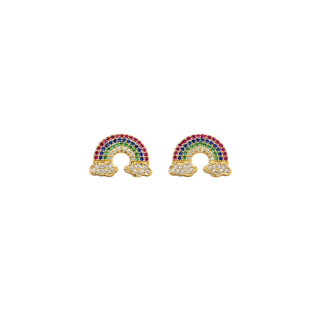 Rainbow studs