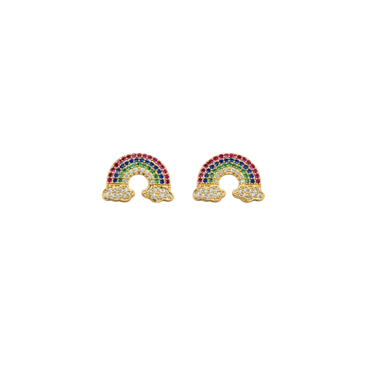 Rainbow studs