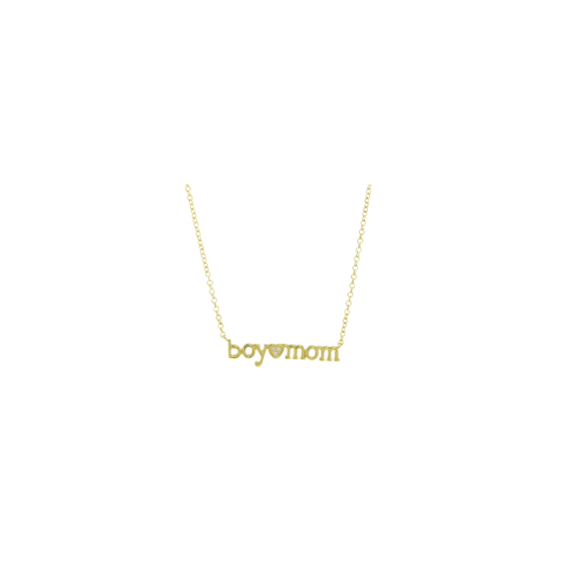 Boy Mom necklace