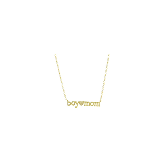 Boy Mom necklace