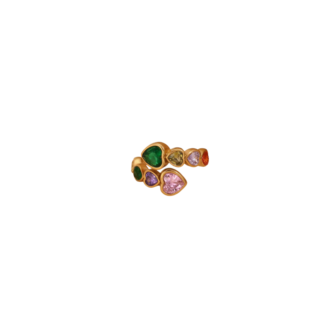 Color crush ring