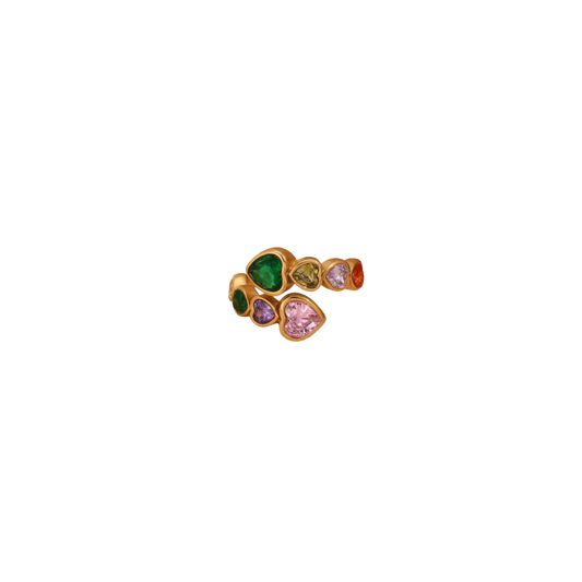 Color crush ring