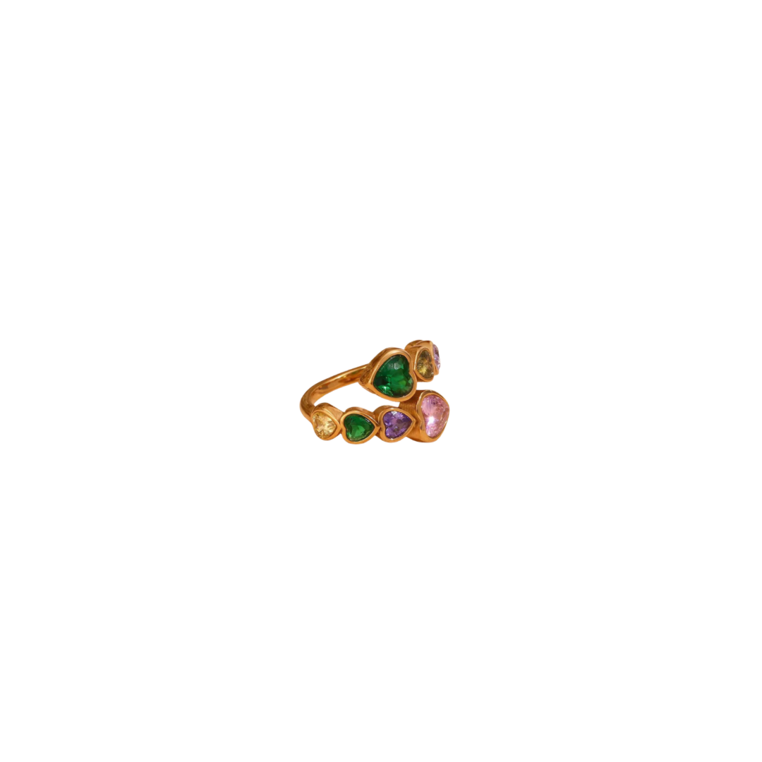 Color crush ring